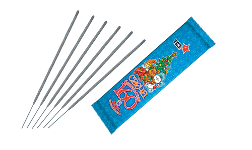  Бенгальские свечи 6 шт 160 мм в пакете  в Пятигорске